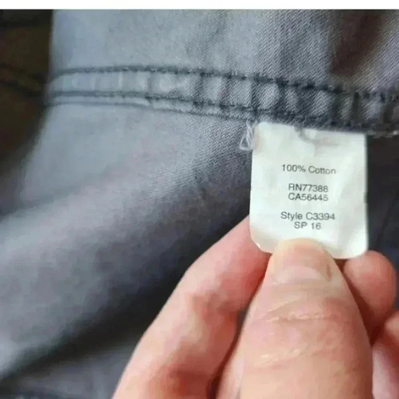 Madewell Fleet Jacket Dusty Blue Light Zipper Long Sleeves Women's size Medium - Picture 11 of 16